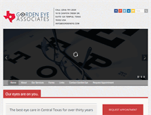 Tablet Screenshot of gordeneye.com